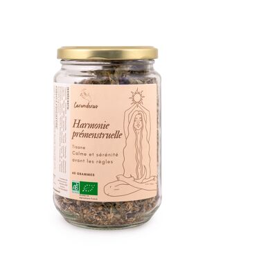 Premenstrual Harmony Herbal Tea - Tarro de cristal