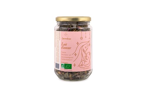 Tisane BIO Lait d'Amour - Allaitement (Bocal en verre)