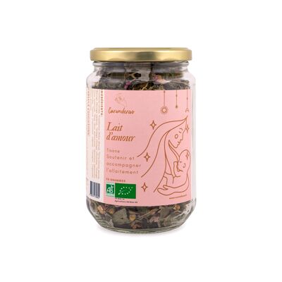 Tisane BIO Lait d'Amour - Allaitement (Bocal en verre)