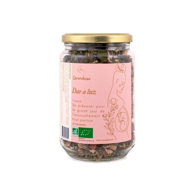 Dar a Luz herbal tea - Glass jar