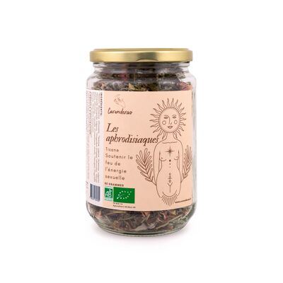 Herbal tea The Aphrodisiacs - Glass jar
