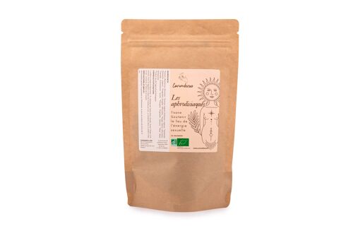 Tisane BIO Les Aphrodisiaques - Libido (Petit sac kraft)