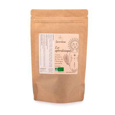 Tisane BIO Les Aphrodisiaques - Libido (Petit sac kraft)