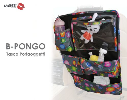 B-PONGO - Tasca porta oggetti per il sedile dell'auto