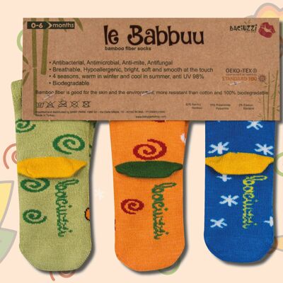 Bamboo fiber socks SCM004 Tg 01