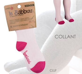 CLLF Collant en fibre de bambou Tg 00