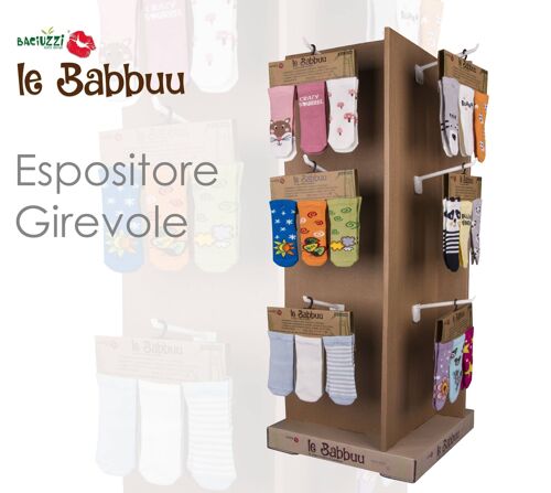 Espositore da banco VUOTO per calze