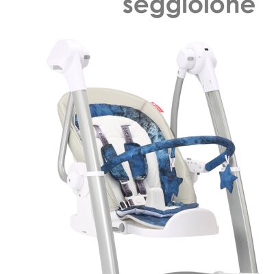 Triplet high chair ORABLU BACIUZZI