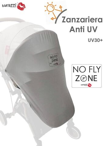 MOUSTIQUAIRE UNIVERSELLE POUR POUSSETTE Anti-UV