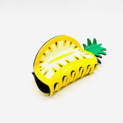 Grosse Haarklammer Frutta XL Ananas