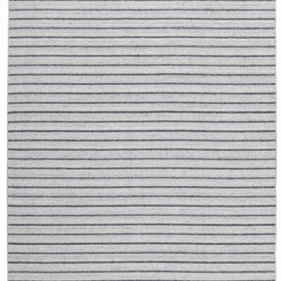 Nouveau Stripes Silver/Dark Grey140x200