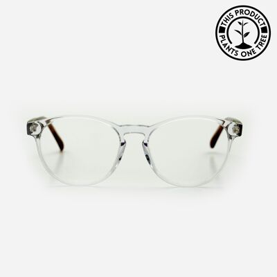 Maui | Prescription | Recycled Plastic & Wood Frame - Frame Only - Clear