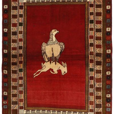 MOMO Rugs Kashghai Old Figural 50133x202