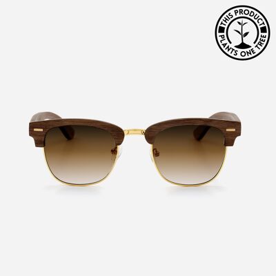 Biarritz | Wooden Frame - Gradient Brown