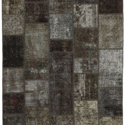 MOMO Rugs Vintage Patchwork Dark Grey 58145x200