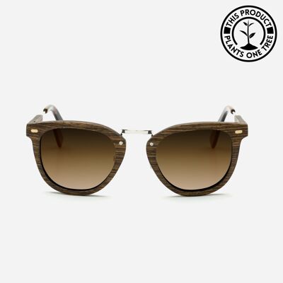 Tofino | Wooden Frame - Gradient Brown