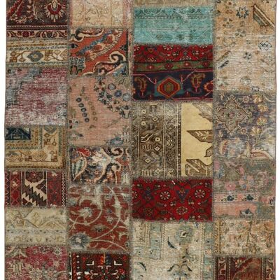 MOMO Rugs Vintage Patchwork Fars 77143x201