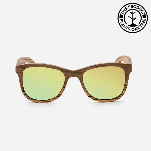 Maverick | Wooden Frame - Chrome Gold