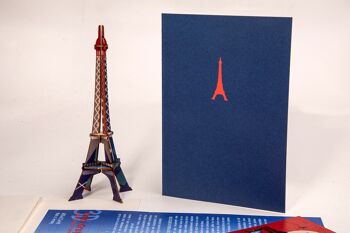 Tour Eiffel - Feuille de bricolage déco 3D 7