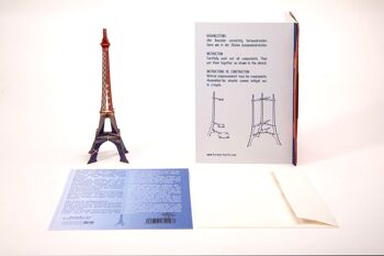 Tour Eiffel - Feuille de bricolage déco 3D 6