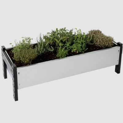 Metalen moestuinbak 30 x 130 x 60 cm - Vertisign®