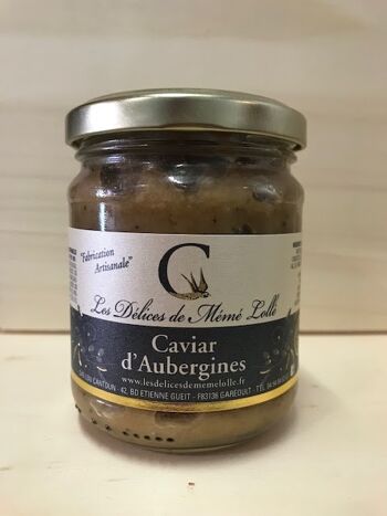 Caviar d'aubergines 170gr