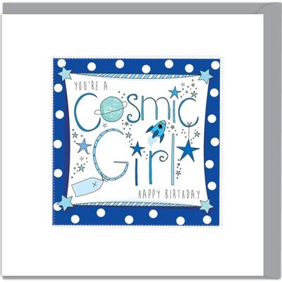 Cosmic Girl Card