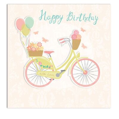 Bicycle Birthday Card