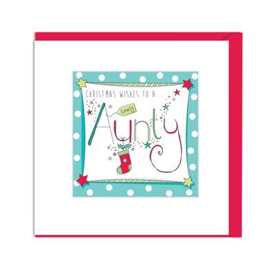 Aunty' Christmas Card