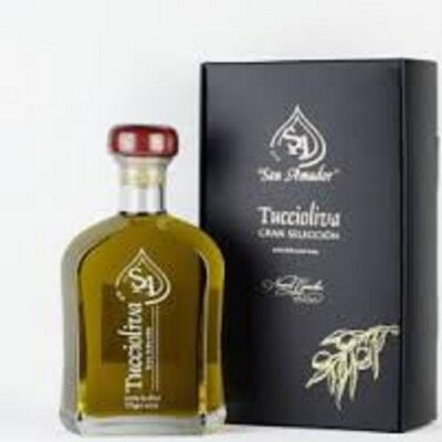 Extra virgin olive oil Tuccioliva MATILDA 700 ML BLACK CASE