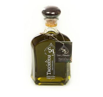 Huile d'olive extra vierge Tuccioliva MATILDA 700 ML CAISSE NOIRE 3