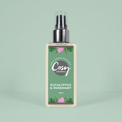 Spray per ambienti all'eucalipto e rosmarino (150 ml)