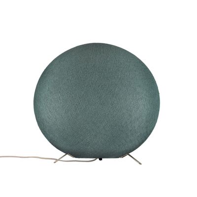 Verdigris magnetic globe table lamp - size S