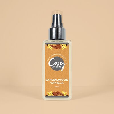 Spray per ambienti alla vaniglia e sandalo (150 ml)