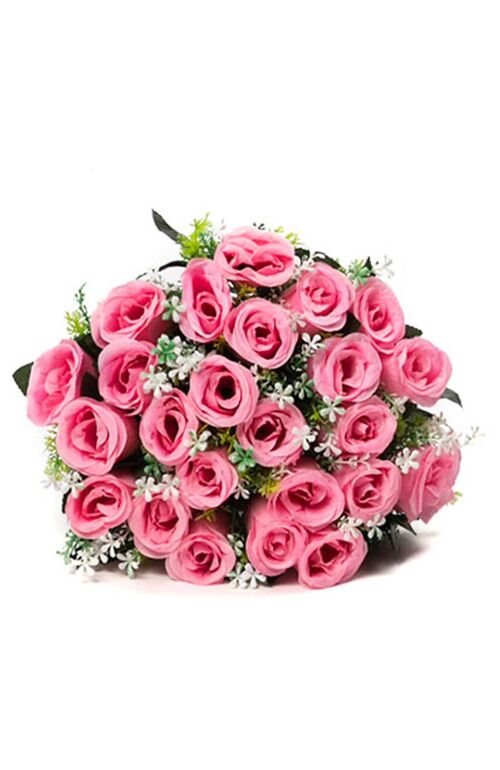 Bouquet de fleurs  rose pale 24 roses - Vente