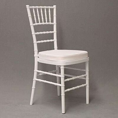 Chaise chiavari blanche