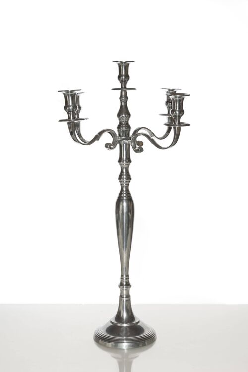 Chandelier argent 80 cm