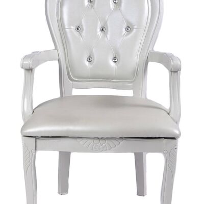 Fauteuil baroque Blanc