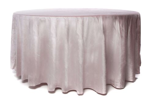 Nappe velours Nude ronde 280cm