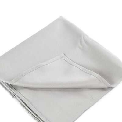 Serviette de table unie gris X10 pcs