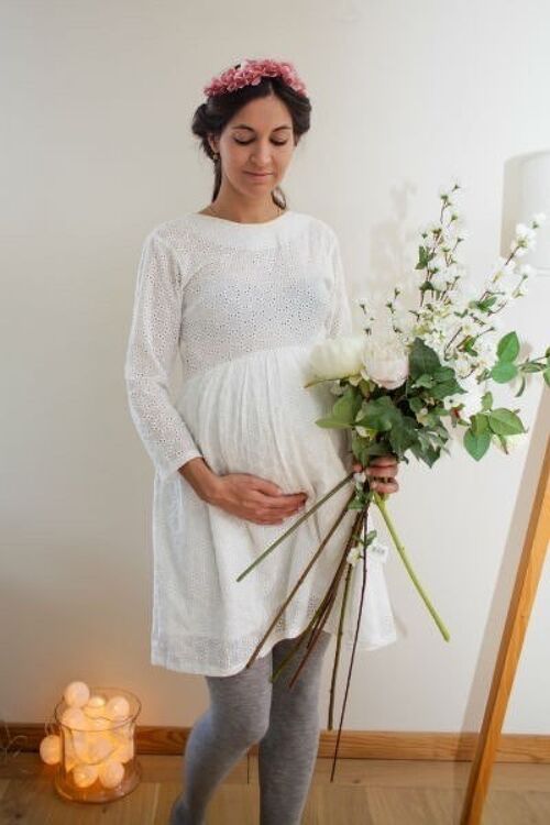 Robe de grossesse - mariam blanc
