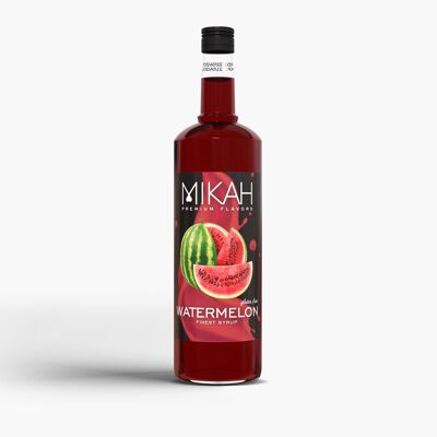 Mikah Premium Flavors Syrup - Watermelon (Watermelon) 1L