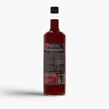 Mikah Premium Flavours Sirop - Grenade (Grenade) 1L 4