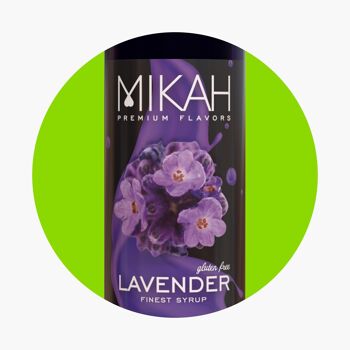 Mikah Premium Flavors Sirop - Lavande (Lavande) 1L 2