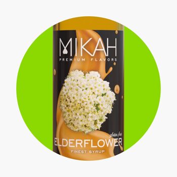 Mikah Premium Flavors Sirop - Fleur de Sureau (Fleur de Sureau) 1L 2
