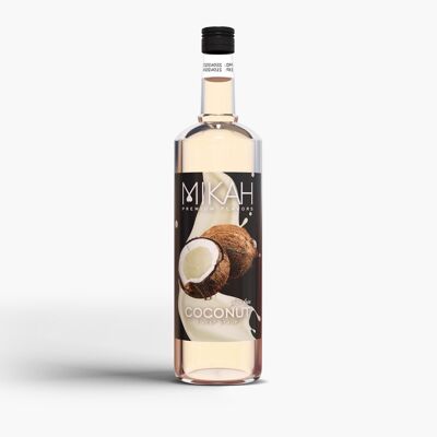 Mikah Premium Flavors Syrup - Coconut 1L