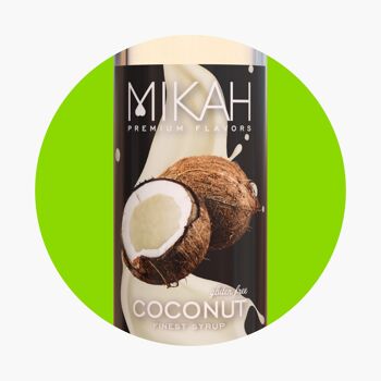 Mikah Premium Flavors Sirop - Noix de Coco 1L 2