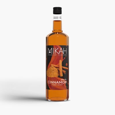 Mikah Premium Flavors Syrup - Cinnamon (Cinnamon) 1L