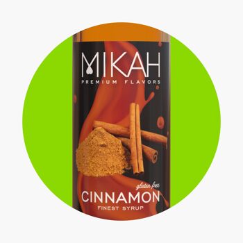 Mikah Premium Flavours Sirop - Cannelle 1L 2