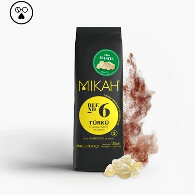 TURKÜ N.6 | Goma de Masilla - Café Turco con Masilla de Quíos (4x 125gr)